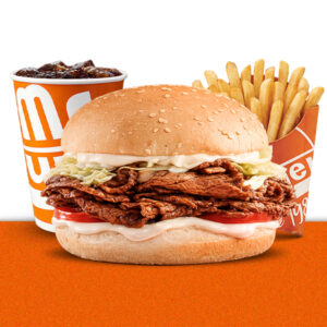 Roast-Beef-Burger Roast Beef Combo